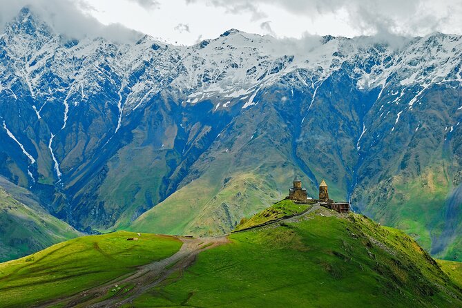 Tbilisi to Kazbegi, Gudauri, and Ananuri Day Tour - Gergeti Trinity Church and the final climb