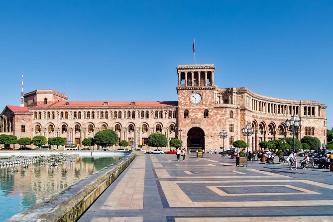 Tour to Yerevan Sevan Dilijan Armenia from Tbilisi 2 days - Yerevan after dark: Republic Square, Opera, and the Cascade
