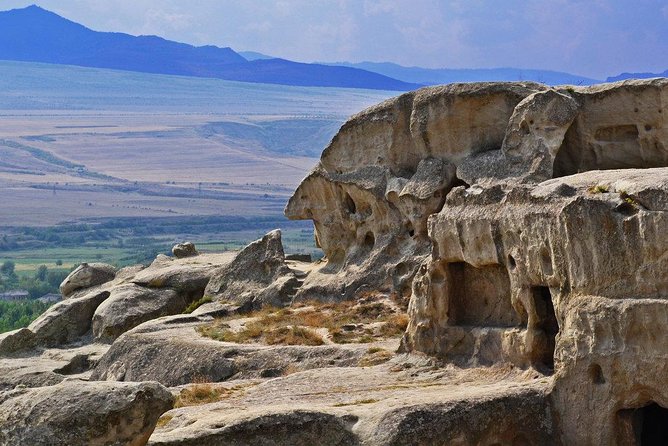 Uplistsikhe, Mtskheta and Jvari - historical private day tour from Tbilisi - Jvari’s cliff-top view over Mtskheta