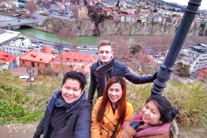 Very Friendly Tbilisi Walking Tour (wine tasting & cable car) - Erekle II Square and the modern Peace Bridge
